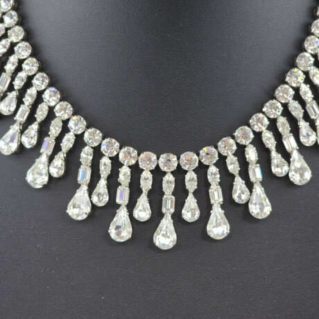 Prunkvolles Vintage-Collier in Diamant-Optik -SCHR… - фото 2