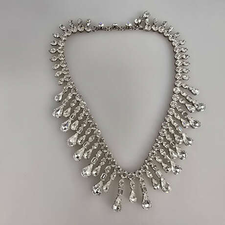 Prunkvolles Vintage-Collier in Diamant-Optik -SCHR… - фото 3