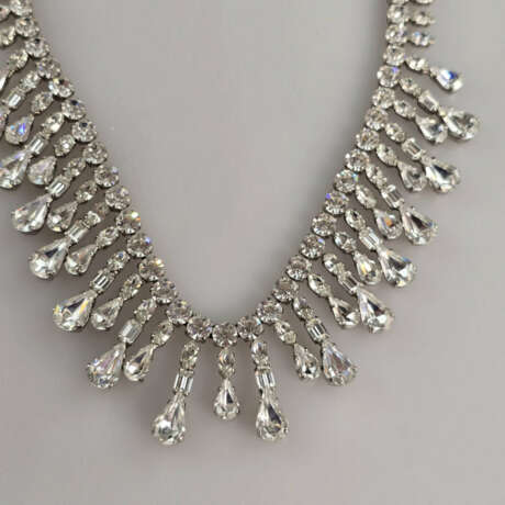 Prunkvolles Vintage-Collier in Diamant-Optik -SCHR… - фото 4