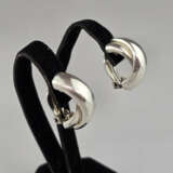 Ein Paar Vintage-Ohrclips/Halbcreolen - Sterling S… - Foto 3