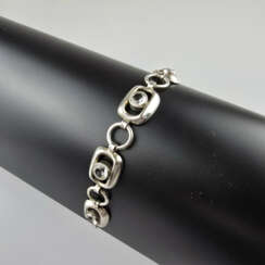 Vintage-Silberarmband - Silber gestempelt 835, fün…