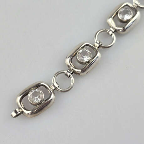 Vintage-Silberarmband - Silber gestempelt 835, fün… - Foto 4