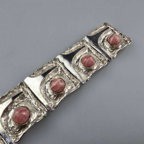 Vintage-Silberarmband - Gliederarmband mit 6 Rhodo… - Foto 2