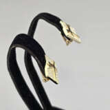 Ein Paar Vintage-Ohrclips - SWAROVSKI, goldfarbene… - Foto 3