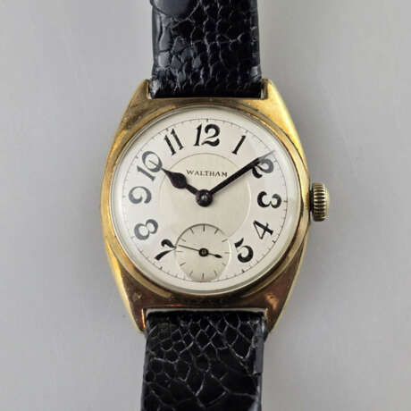 Vintage-14K-Damenarmbanduhr - 1940er Jahre- WALTHA… - Foto 1