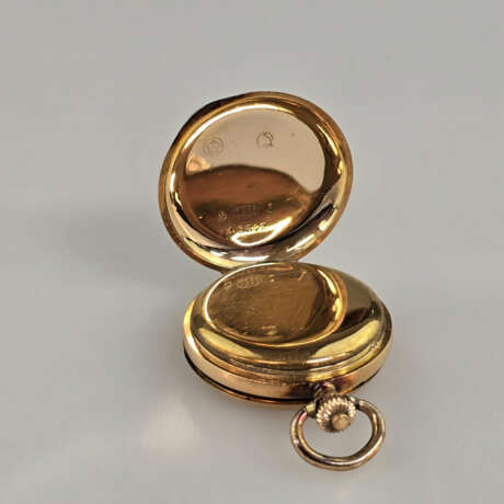Savonette-Damentaschenuhr - Schweiz, 2 Deckel-585/… - photo 5