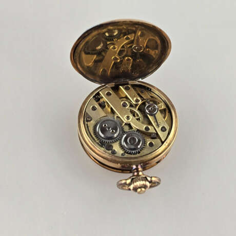 Savonette-Damentaschenuhr - Schweiz, 2 Deckel-585/… - photo 6