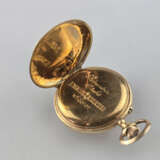 Damen-/ Anhängeuhr mit Jugendstildekor - Gelbgold … - Foto 3