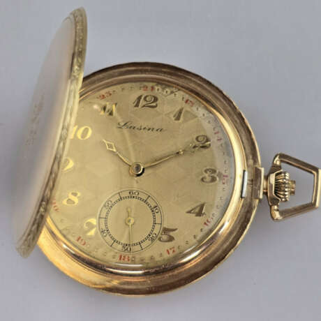 Savonnette-Taschenuhr - Lusina, Schweiz, 2-Deckel-… - фото 1