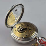 Englische Silbertaschenuhr - Waltham Mass, Sterlin… - photo 5