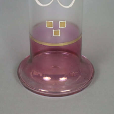 Große Jugendstil-Vase - um 1900, hohe, zylindrisch… - photo 6