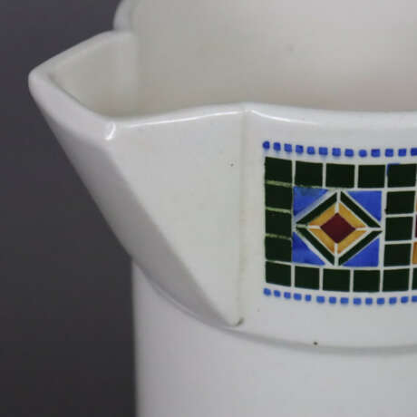 Schenkkanne - Keramik im Jugendstil mit polychrome… - photo 5