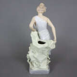 Figürliche Jugendstil-Vase - Anfang 20. Jh., Porze… - фото 2