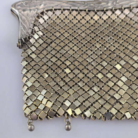 Jugendstil-Abendtasche - um 1900, Messing teils ve… - фото 3