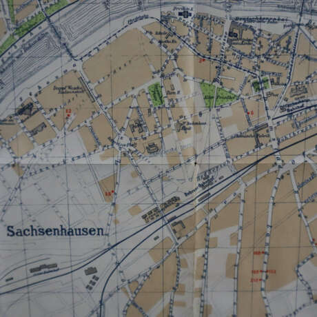 Haupt-Verkehrsplan Frankfurt a/M. - Faltplan um 19… - photo 2