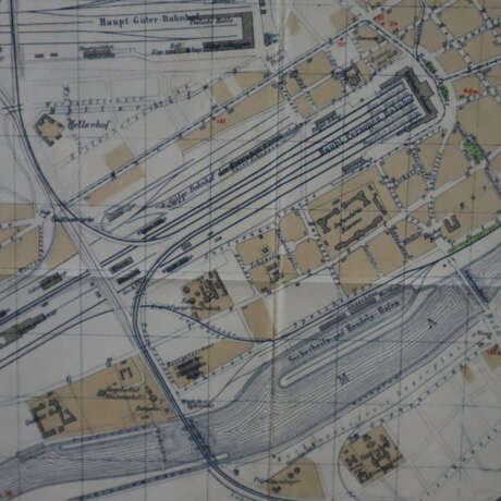 Haupt-Verkehrsplan Frankfurt a/M. - Faltplan um 19… - photo 4