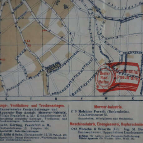 Haupt-Verkehrsplan Frankfurt a/M. - Faltplan um 19… - photo 8