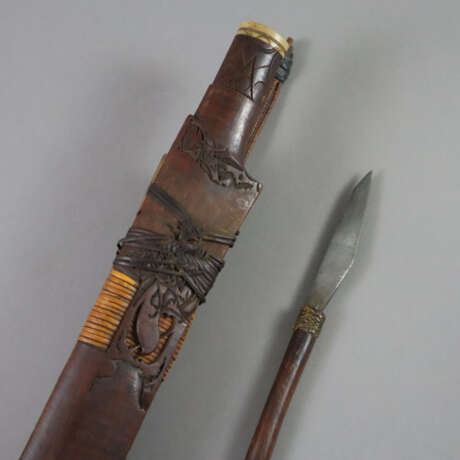 Mandau-- Borneo, Kopfjägerschwert des Dayak-Stamme… - photo 7