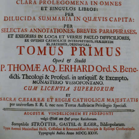 Erhard, Thomas Aquinas - Isagoge et commentarius i… - photo 5