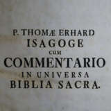 Erhard, Thomas Aquinas - Isagoge et commentarius i… - photo 6
