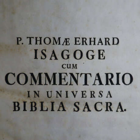 Erhard, Thomas Aquinas - Isagoge et commentarius i… - photo 6