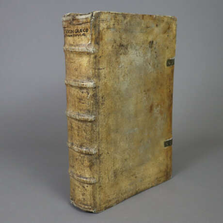 Scapula, Johannes - "Lexicon graeco-latinum novum"… - photo 2