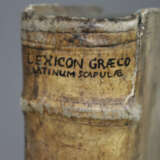 Scapula, Johannes - "Lexicon graeco-latinum novum"… - photo 3
