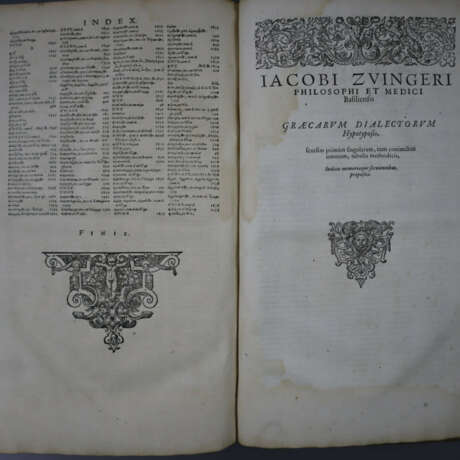 Scapula, Johannes - "Lexicon graeco-latinum novum"… - photo 8