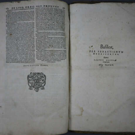 Scapula, Johannes - "Lexicon graeco-latinum novum"… - photo 9