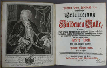 Ludewig, Johann Peter von - "Vollständige Erläuter…