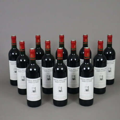 Weinkonvolut - 12 Flaschen, 1997 Château Vray Cano… - photo 1