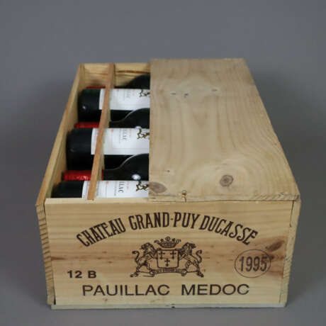 Weinkonvolut - 12 Flaschen, 1995 Château Grand-Puy… - photo 7