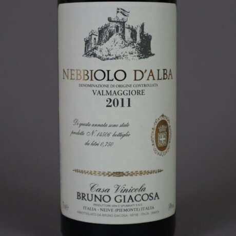 Weinkonvolut - 4 Flaschen 2011 Bruno Giacosa Valma… - photo 4