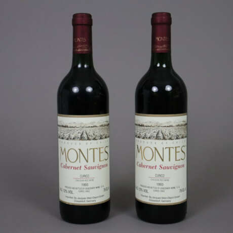 Weinkonvolut - 2 Flaschen, Montes, Cabernet Sauvig… - фото 1