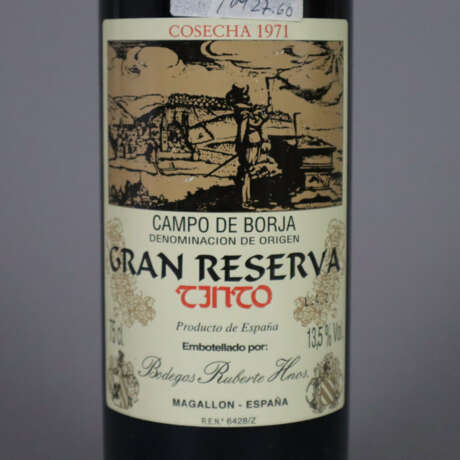 Weinkonvolut - 2 Flaschen, 1 x 1971 Bodegas Rubert… - фото 4
