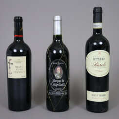 Weinkonvolut - 3 Flaschen, 1 x 2001 Bodegas Fernan…