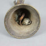 Antike Tischglocke - Bronze, dunkel patiniert, Gri… - фото 7