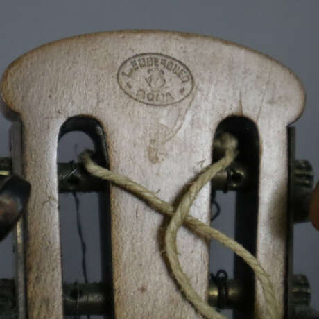 Mandoline - Luigi Embergher, Rom, Firmenzettel im … - photo 2