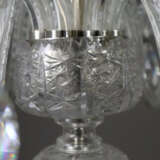 Deckenlampe - wohl Böhmen, 20. Jh, Kristallglas, 6… - Foto 7