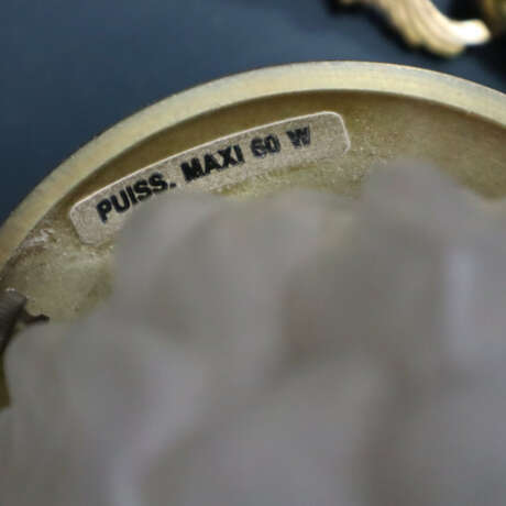 Prunkvolle Deckenlampe mit Schwanenarmen im Empire… - photo 2