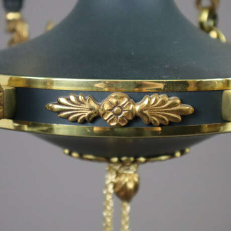 Prunkvolle Deckenlampe mit Schwanenarmen im Empire… - photo 5