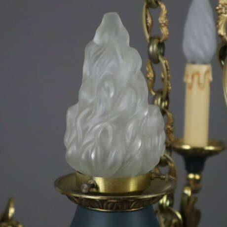 Prunkvolle Deckenlampe mit Schwanenarmen im Empire… - photo 6