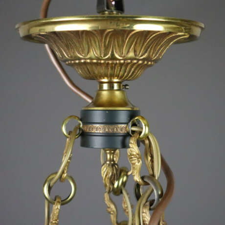 Prunkvolle Deckenlampe mit Schwanenarmen im Empire… - photo 7