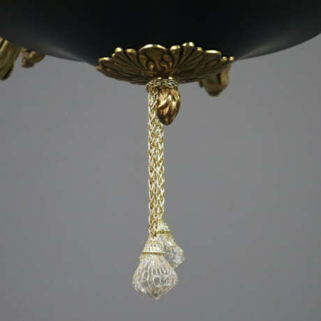 Prunkvolle Deckenlampe mit Schwanenarmen im Empire… - photo 9