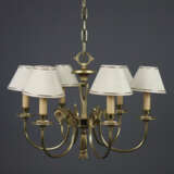Deckenlampe im Empire Stil - 20. Jh., vergoldeter … - Foto 1