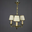 Deckenlampe im Empire -Stil - 20. Jh., vergoldeter… - Now at the auction