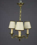 Aperçu. Deckenlampe im Empire -Stil - 20. Jh., vergoldeter…