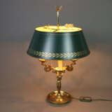 Große Bouillotte-Lampe mit Schwanenarmen im Empire… - фото 4
