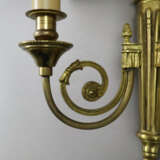 Wandlampe im Empire-Stil - 20. Jh., vergoldetes Me… - Foto 4