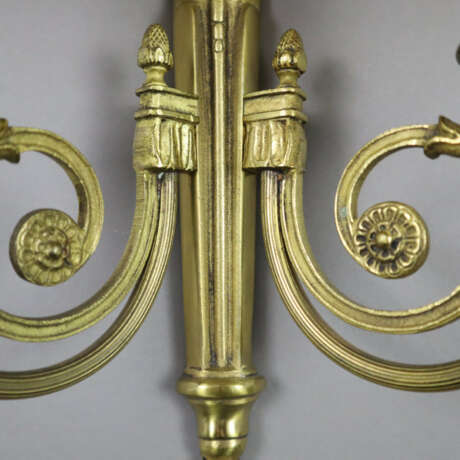 Wandlampe im Empire-Stil - 20. Jh., vergoldetes Me… - Foto 5